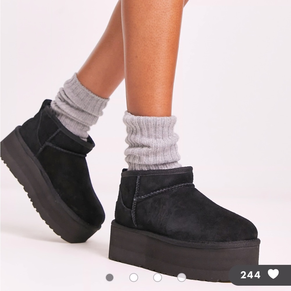 NIB UGG Classic Ultra Mini Platform